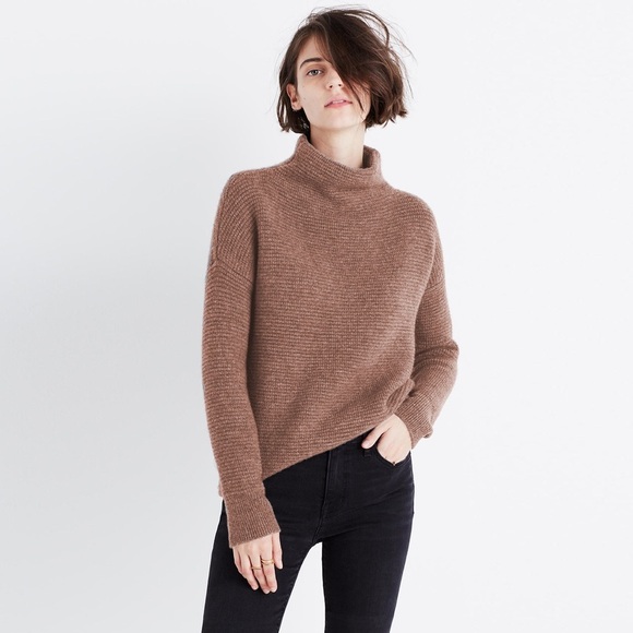 Madewell - Southfield Mockneck Sweater - Picture 1 of 8